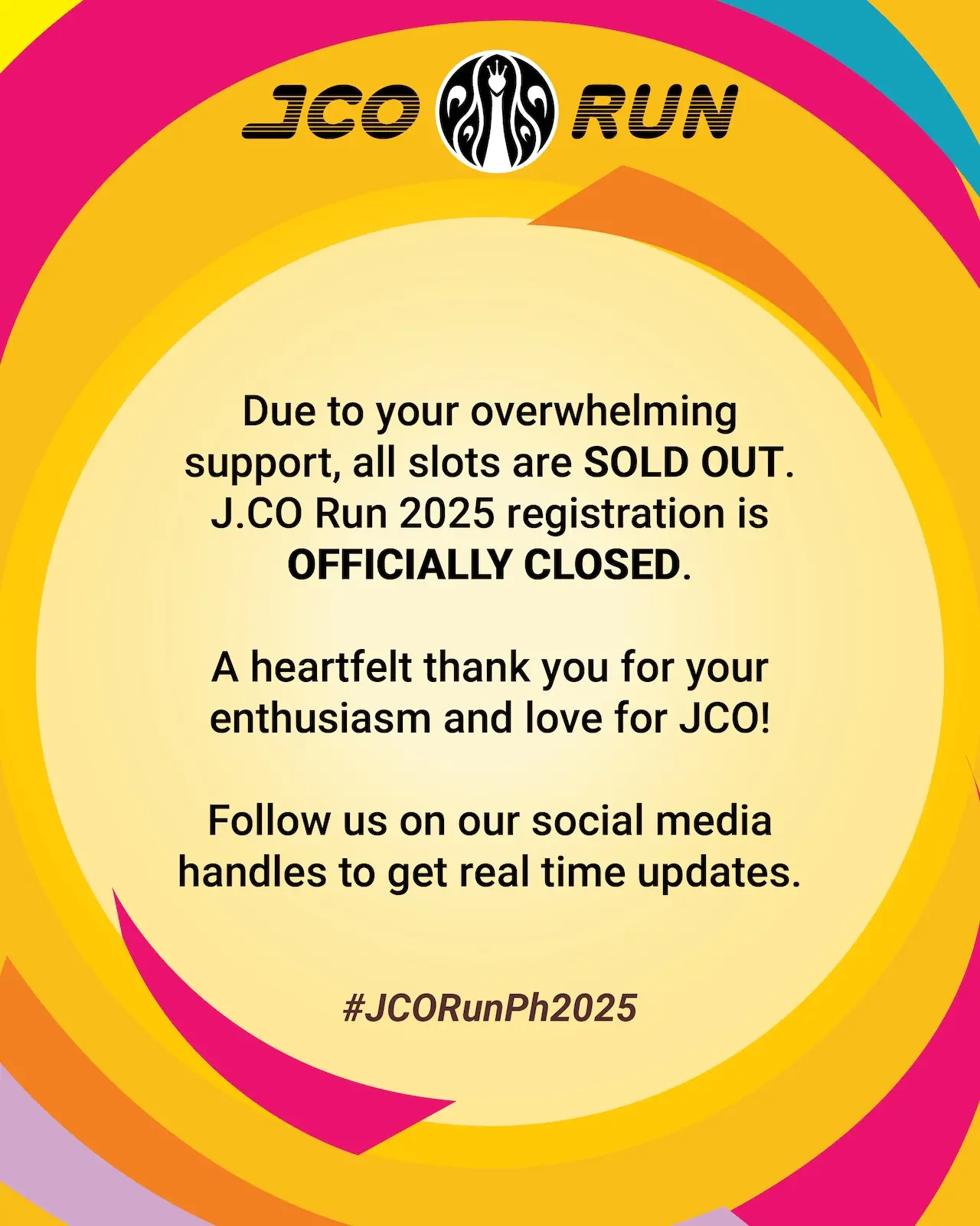 JCORUN SOLD OUT